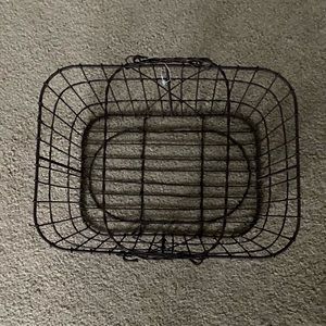 Vintage Wire Egg Basket